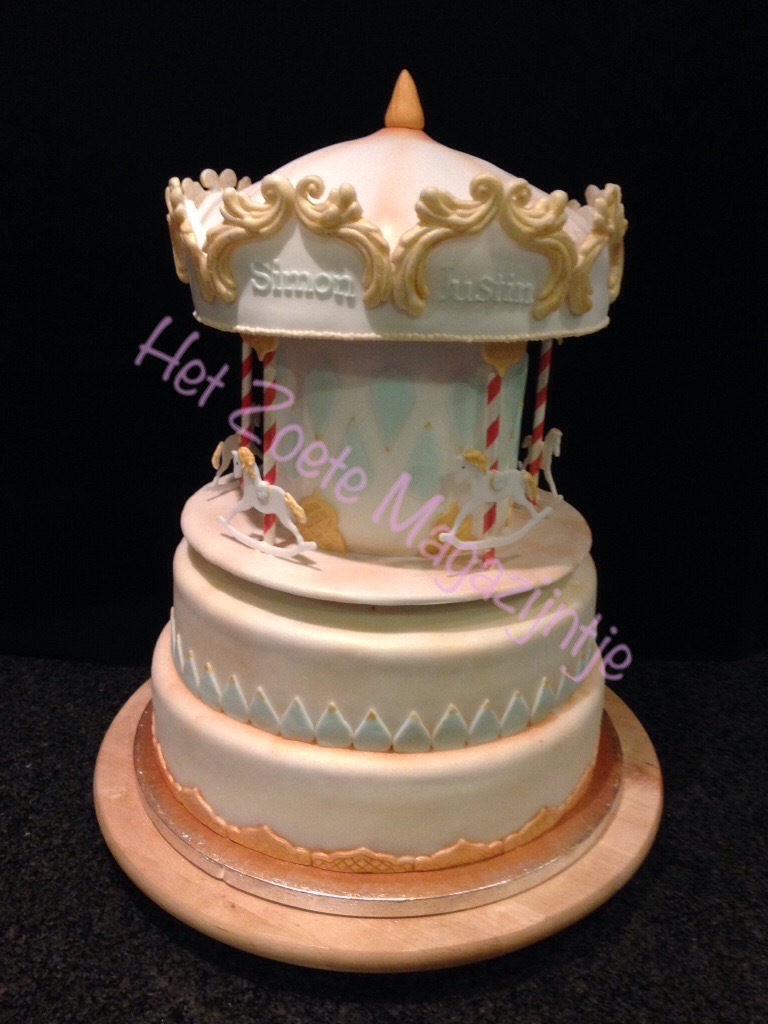 carrousel taart taart op maat